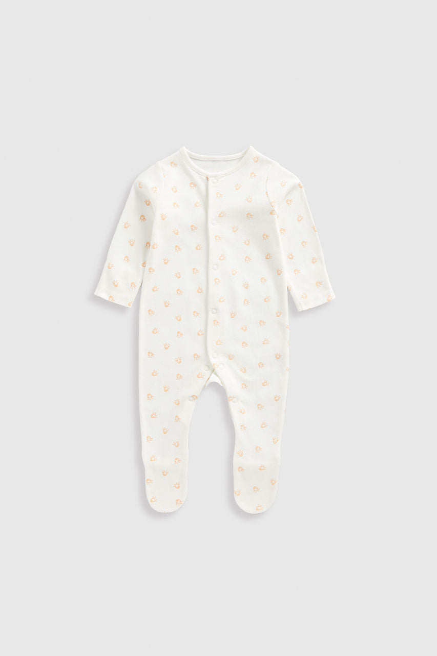 Animals Baby Sleepsuits - 3 Pack