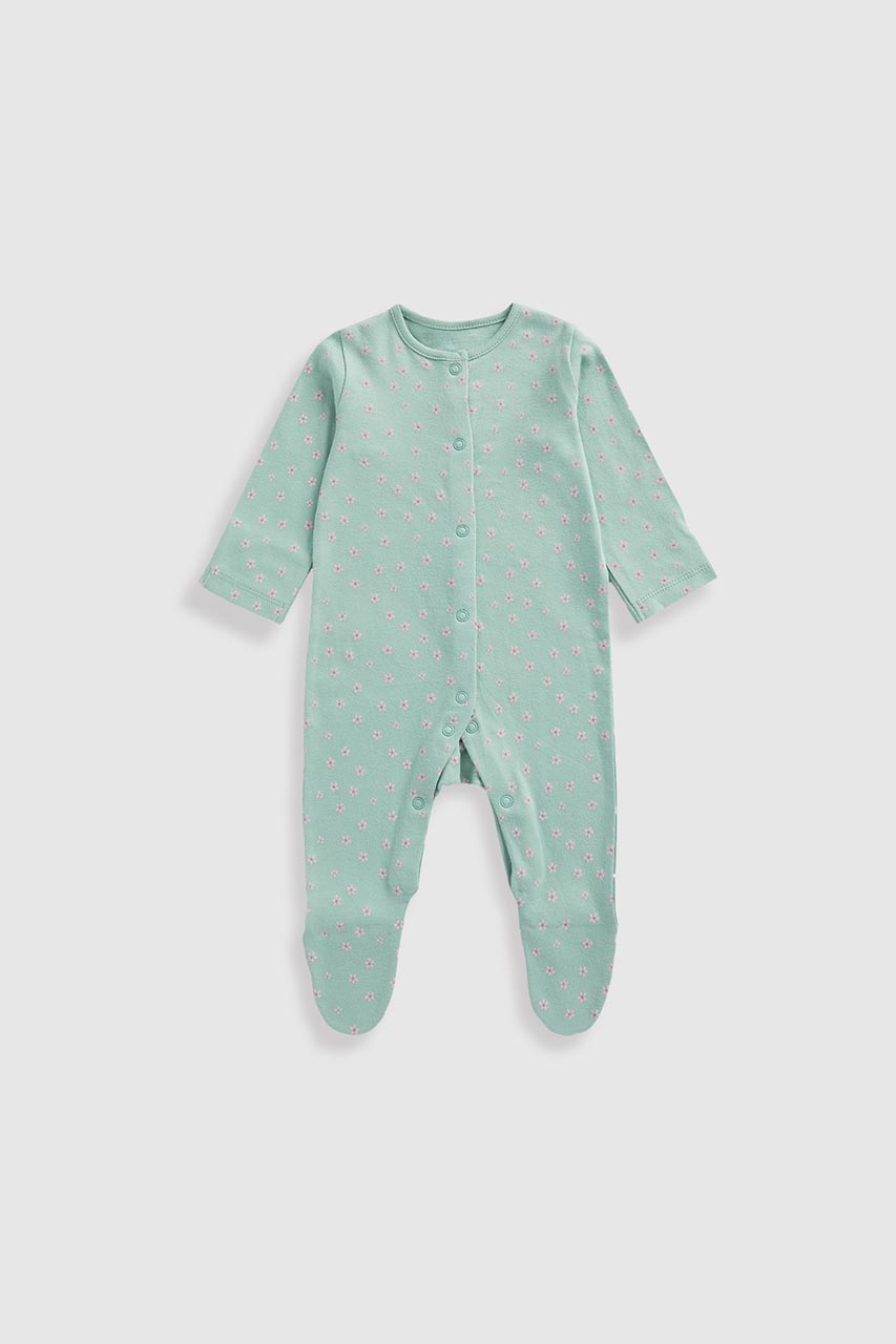 Bunny Baby Sleepsuits - 3 Pack