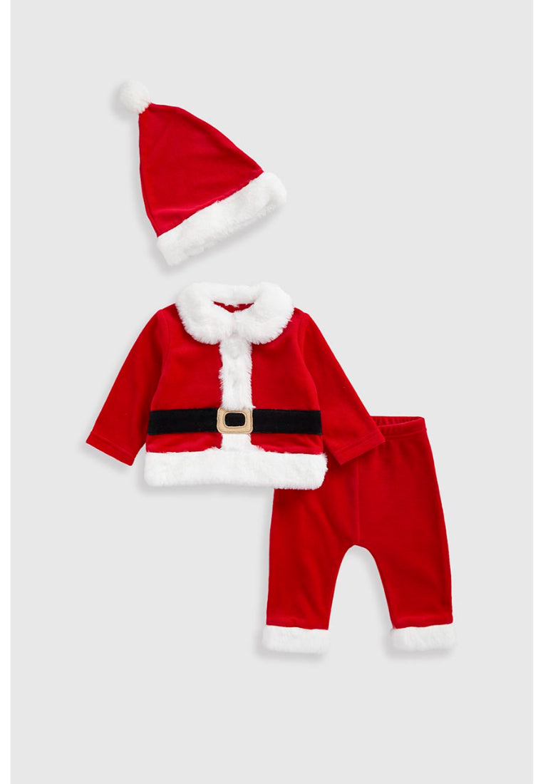 Festive Santa Dress-Up Outfit Set