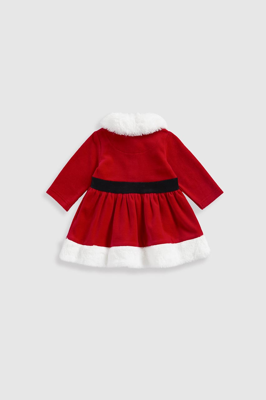 Mrs Santa Dress and Tights Set