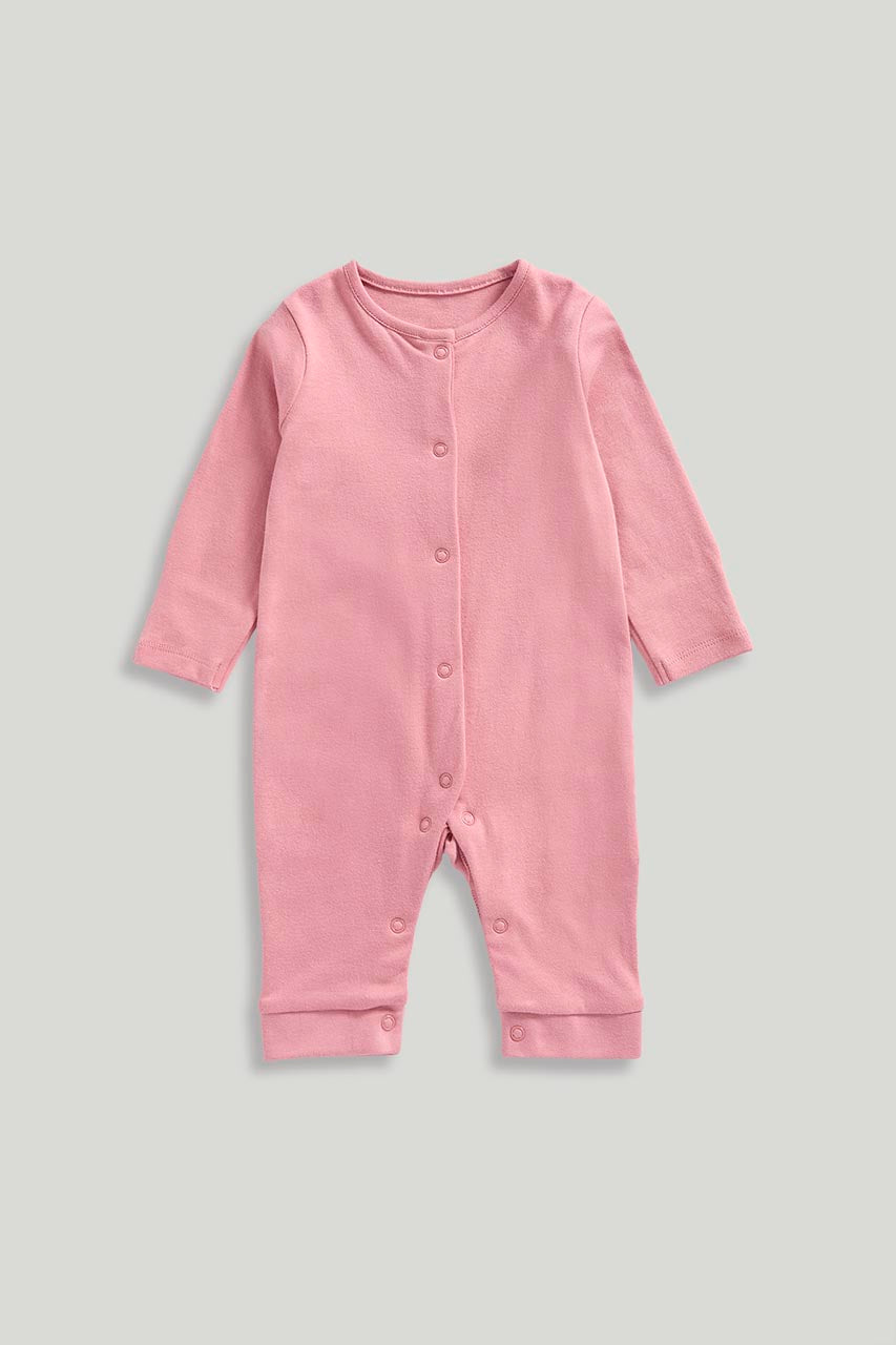 My First Pink Footless Sleepsuits - 3 Pack