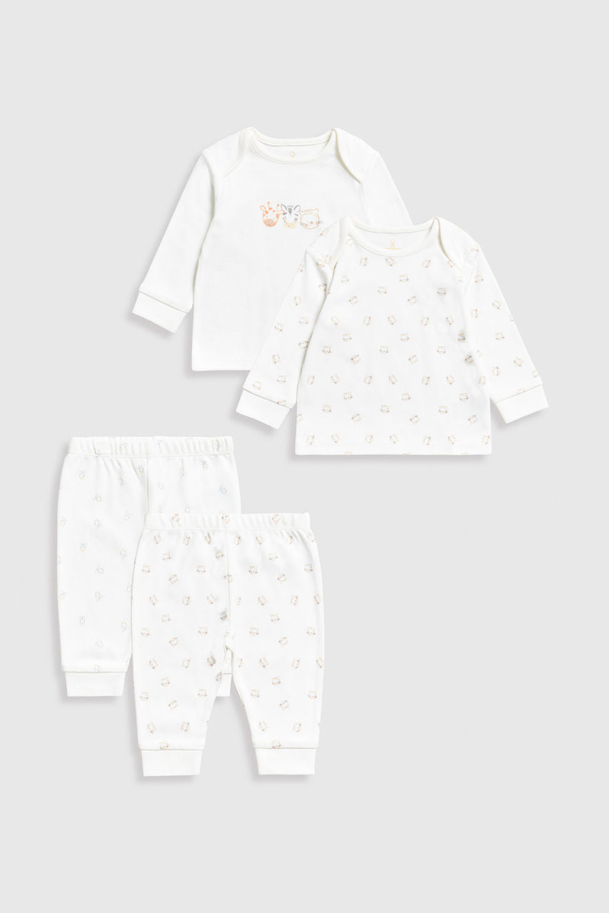 Animals Baby Pyjamas - 2 Pack