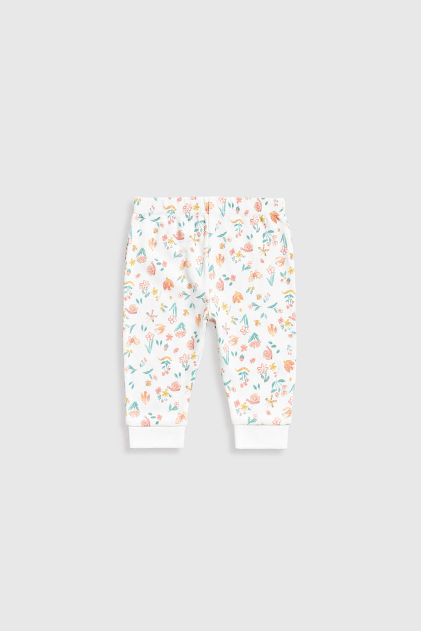 Floral Garden Baby Pyjamas - 2 Pack