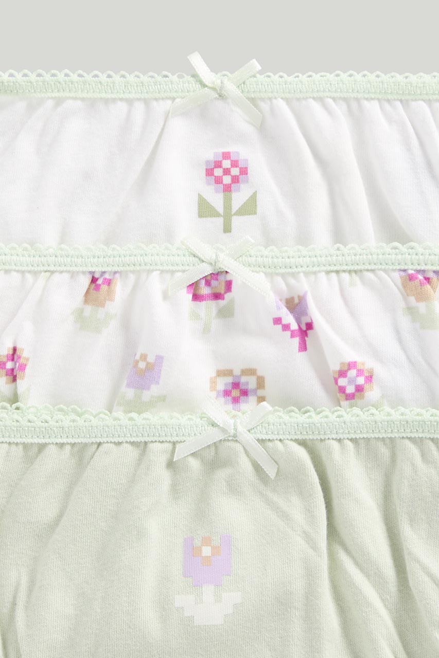 Pixel Flower Briefs - 5 Pack