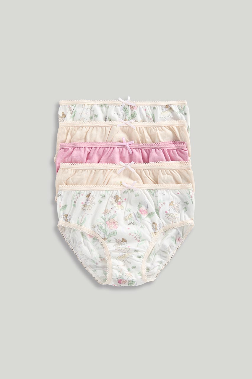 Fairy Ballerina Briefs - 5 Pack