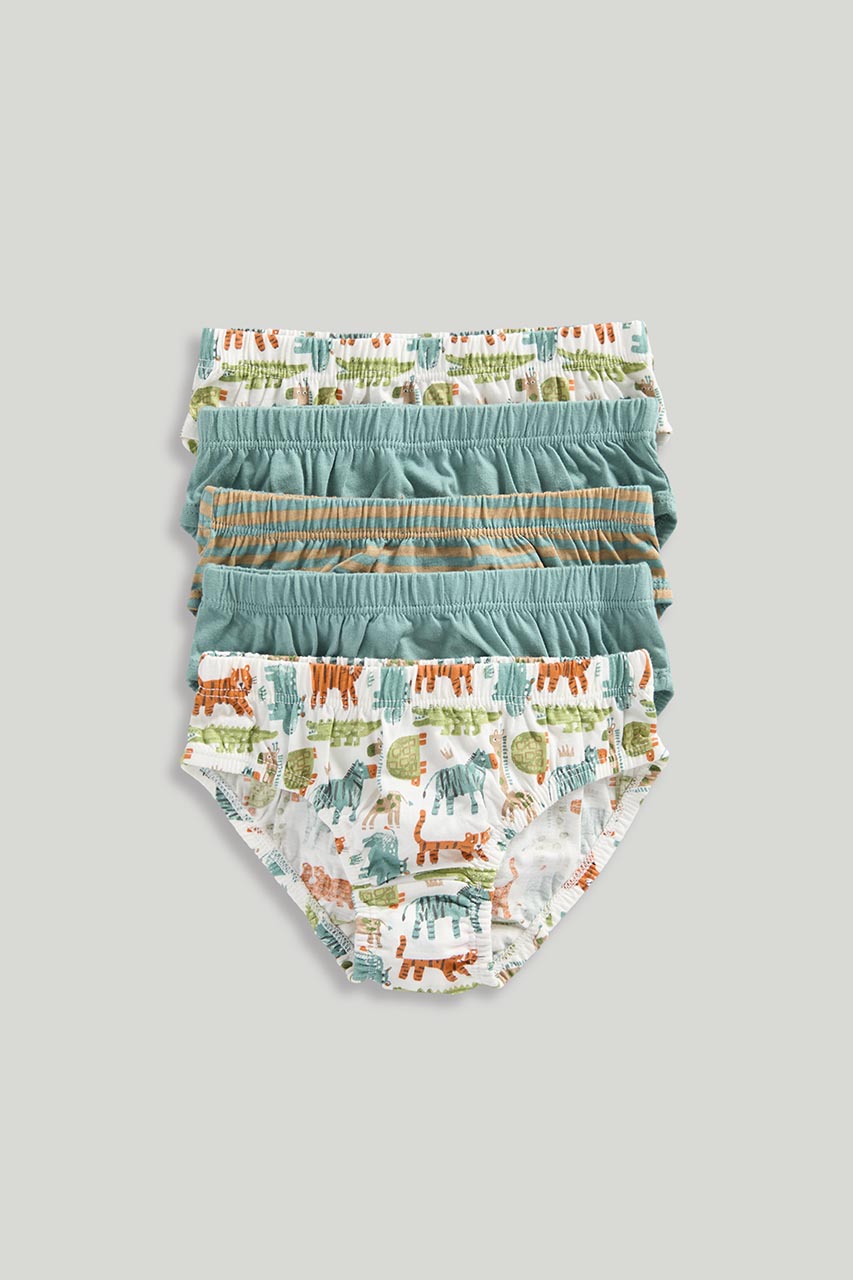 Animal Briefs - 5 Pack