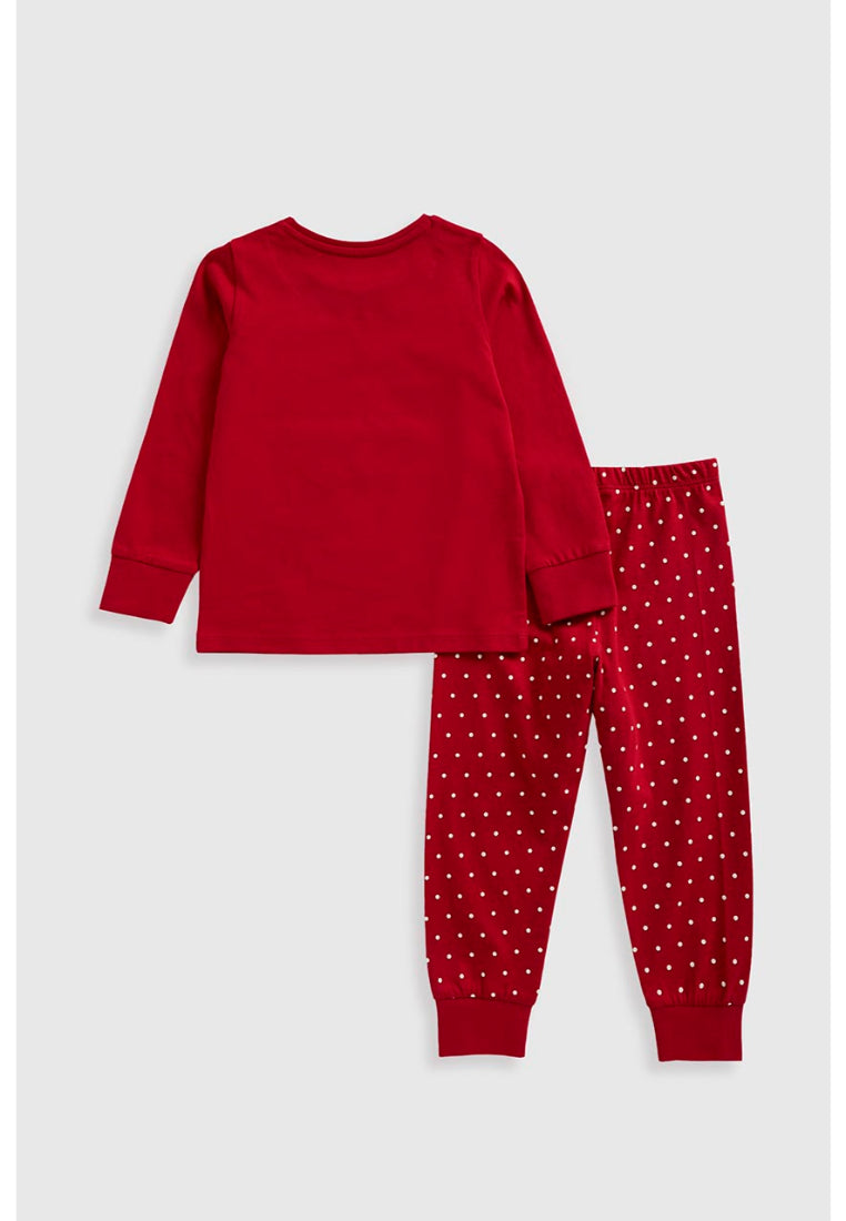 Red Reindeer Festive Pyjamas