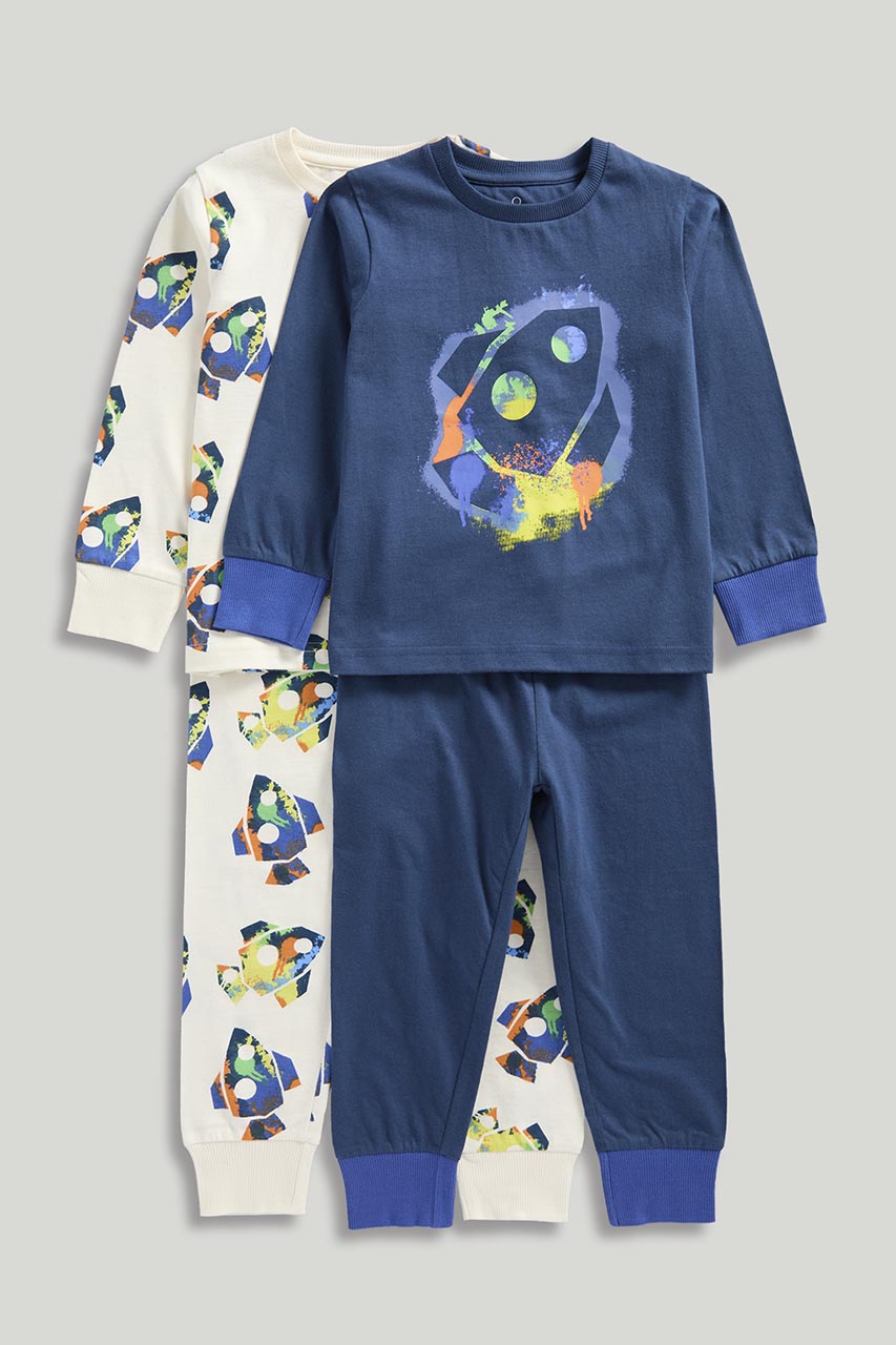 Space Pyjamas - 2 Pack