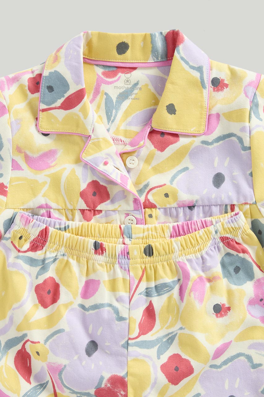 Floral Woven Pyjamas