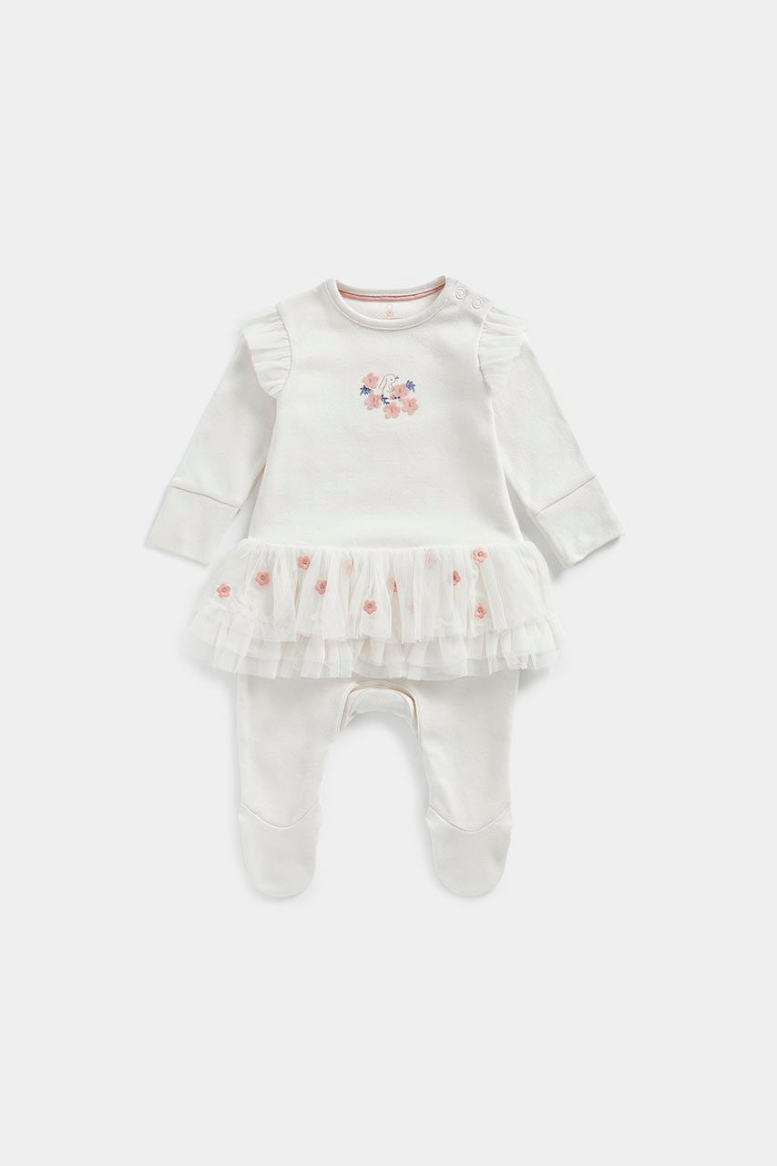 Embroidered Tutu All-In-One