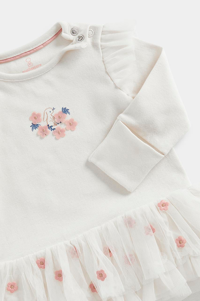 Embroidered Tutu All-In-One