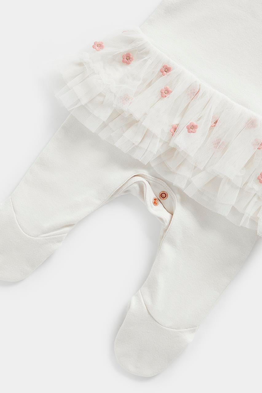 Embroidered Tutu All-In-One