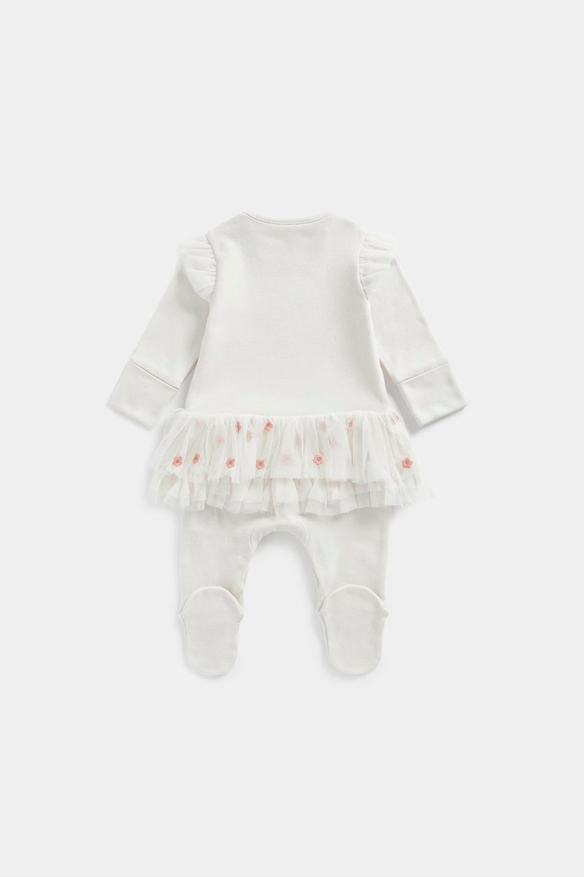 Embroidered Tutu All-In-One