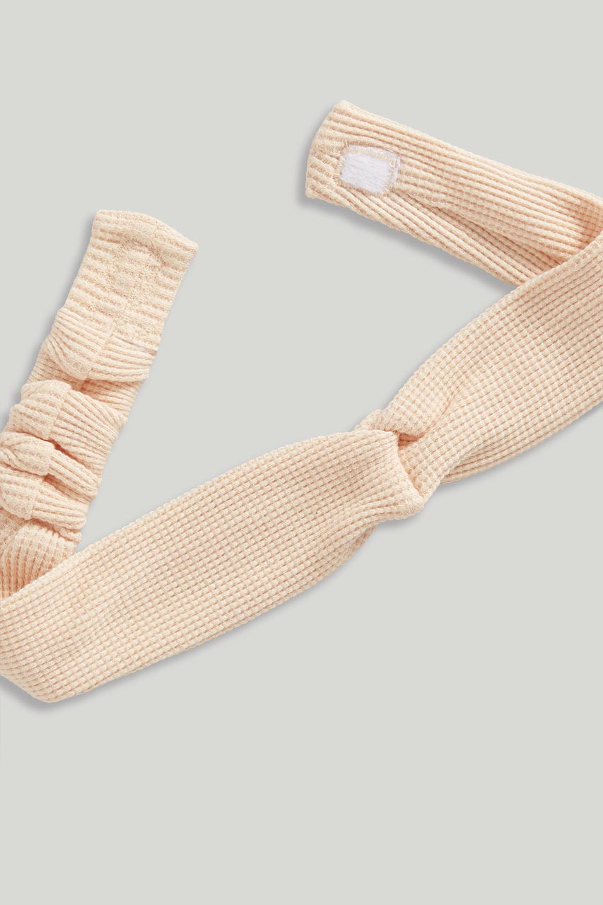 Pink Waffle Headbands - 2 Pack