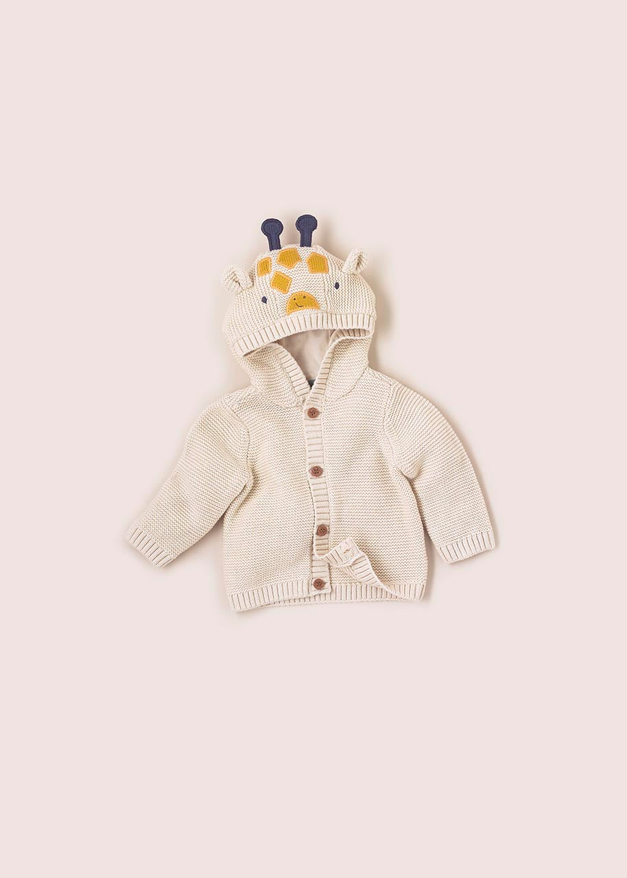 Giraffe Knitted Cardigan