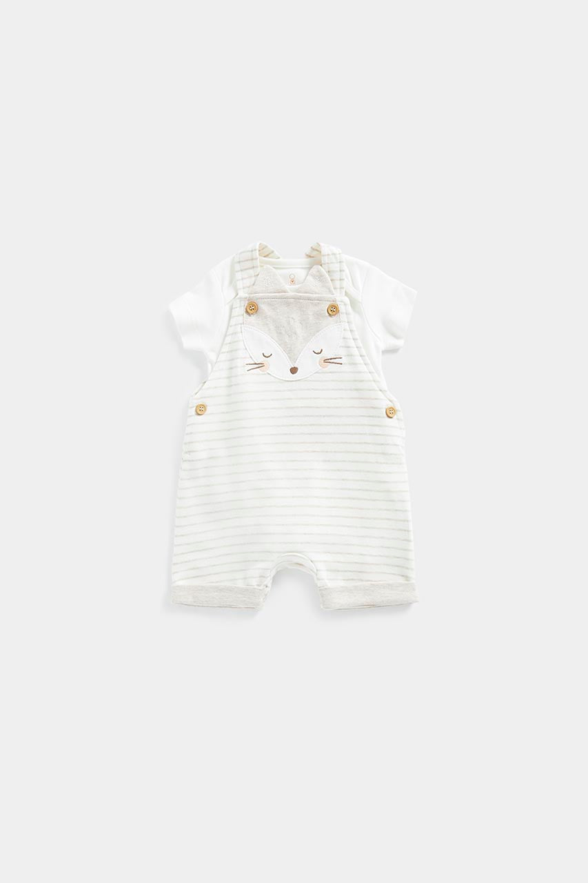 My First Bibshorts And Bodysuit Set