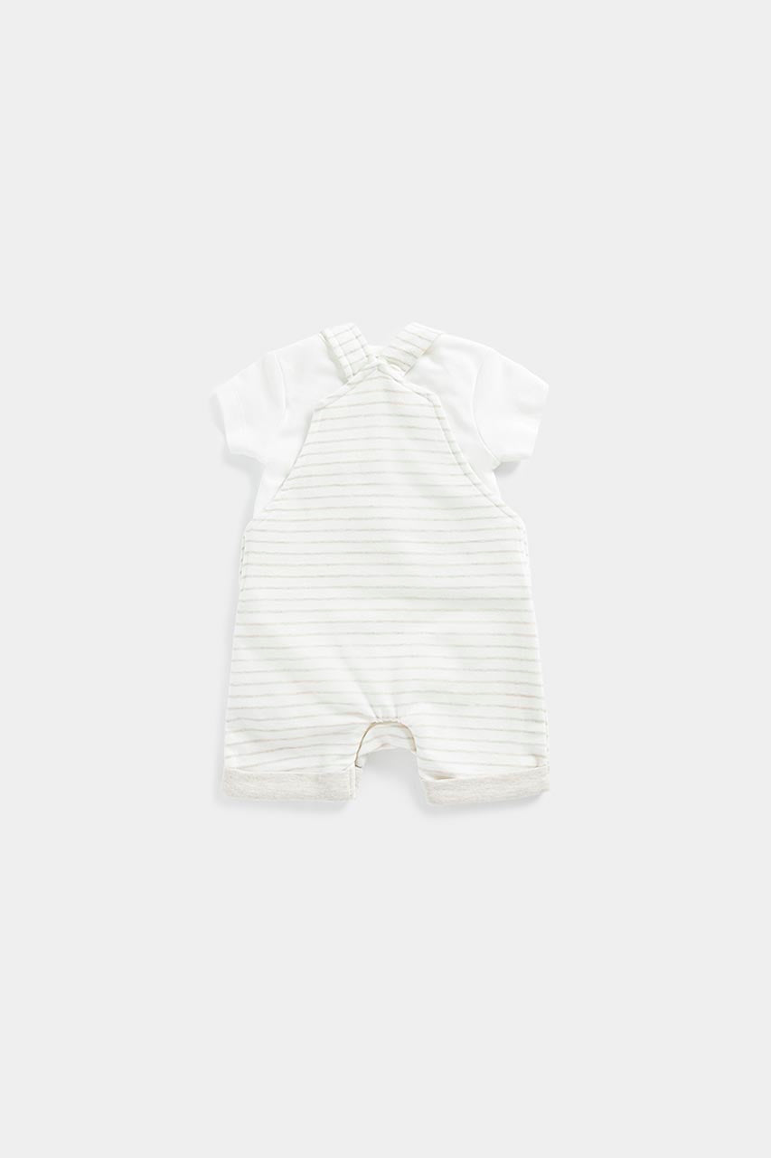 My First Bibshorts And Bodysuit Set