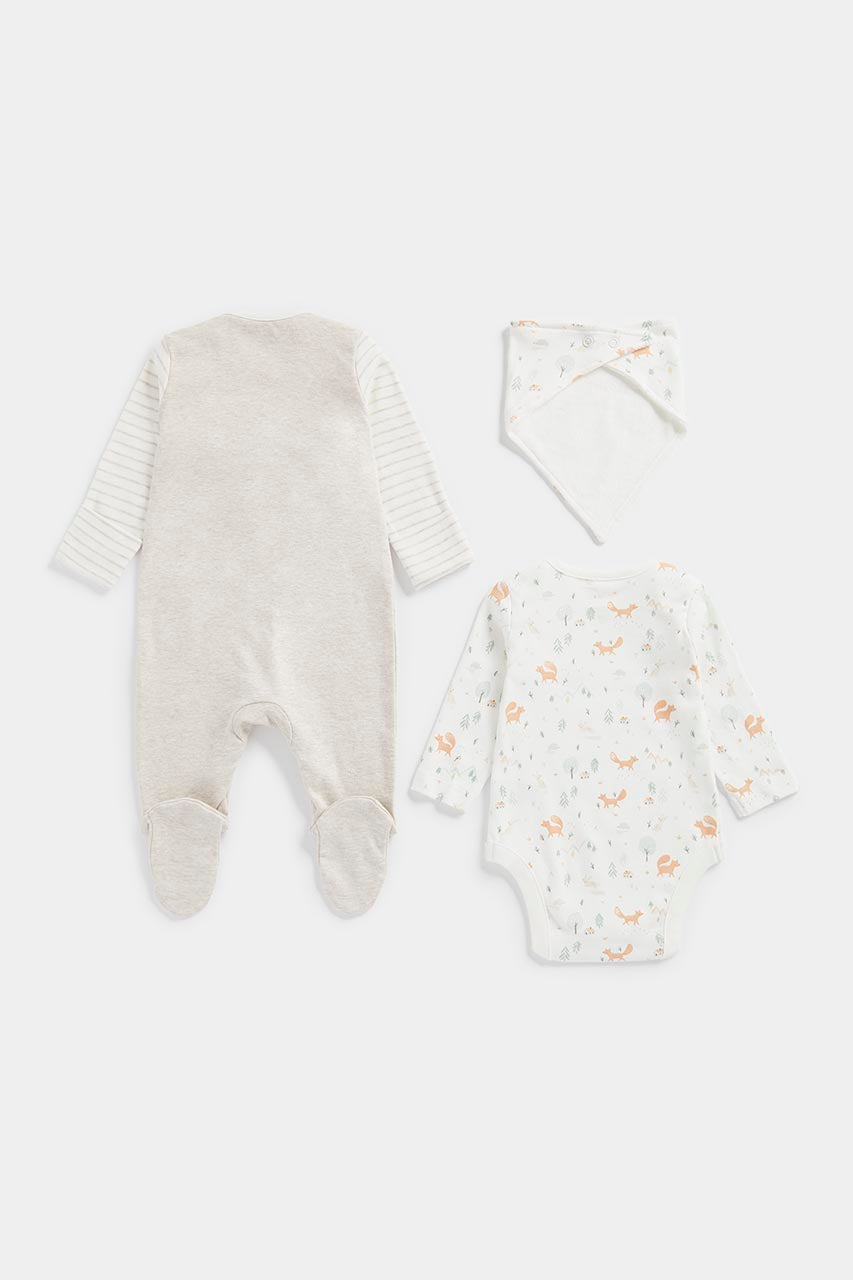 My First 3-Piece Baby Unisex Outfit Set