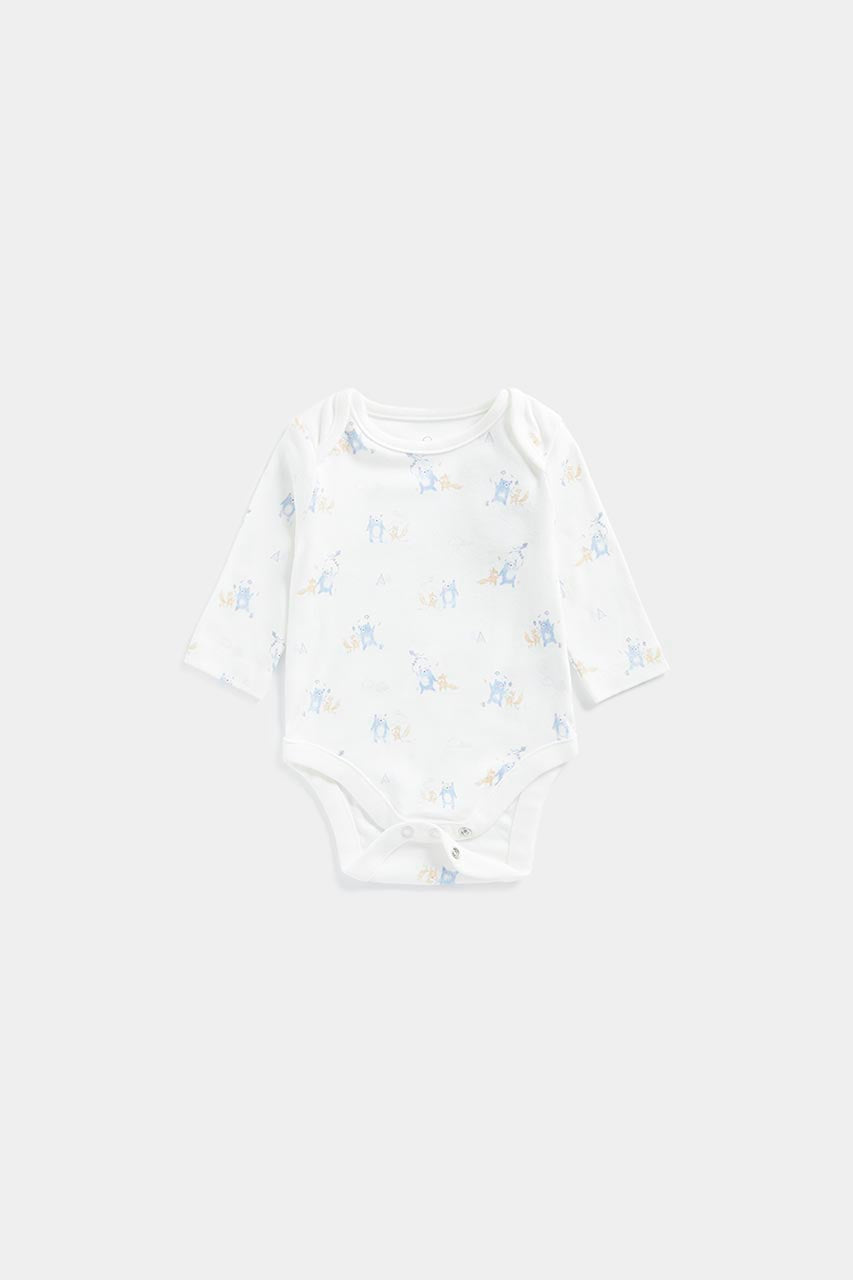 My First Blue Dungarees And Bodysuit Set