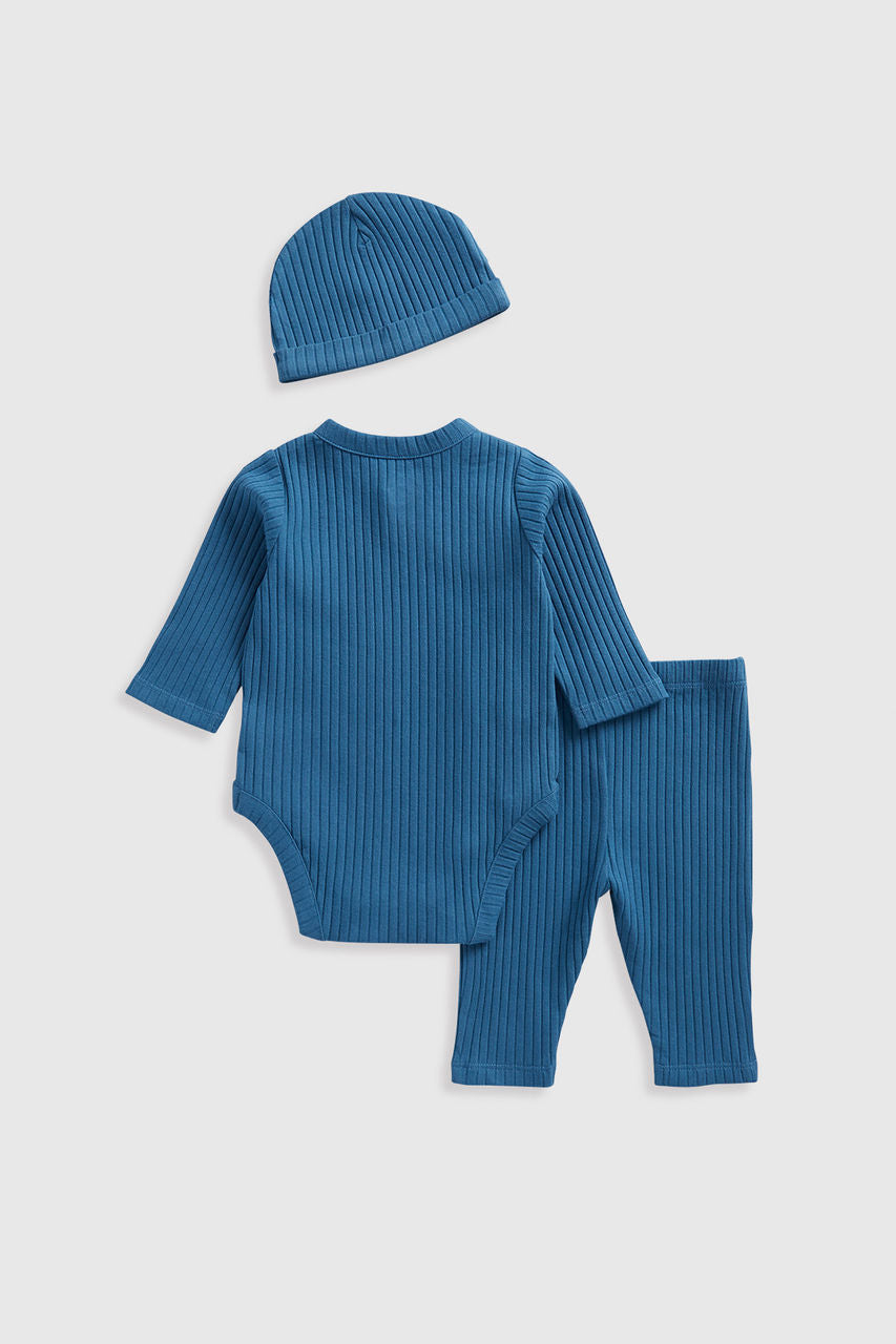 Blue 3-Piece Outfit Set