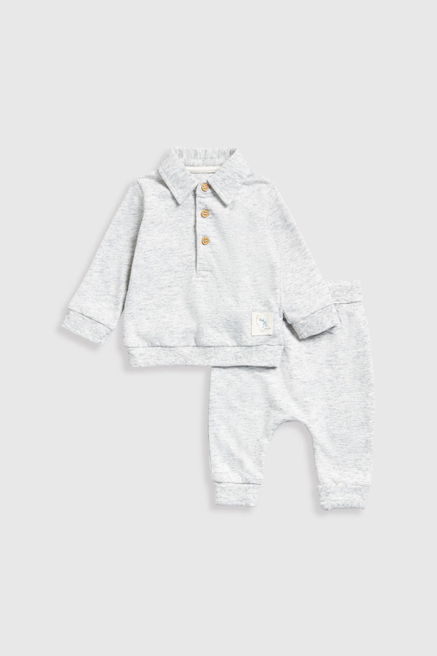 Dino Polo and Jogger Set