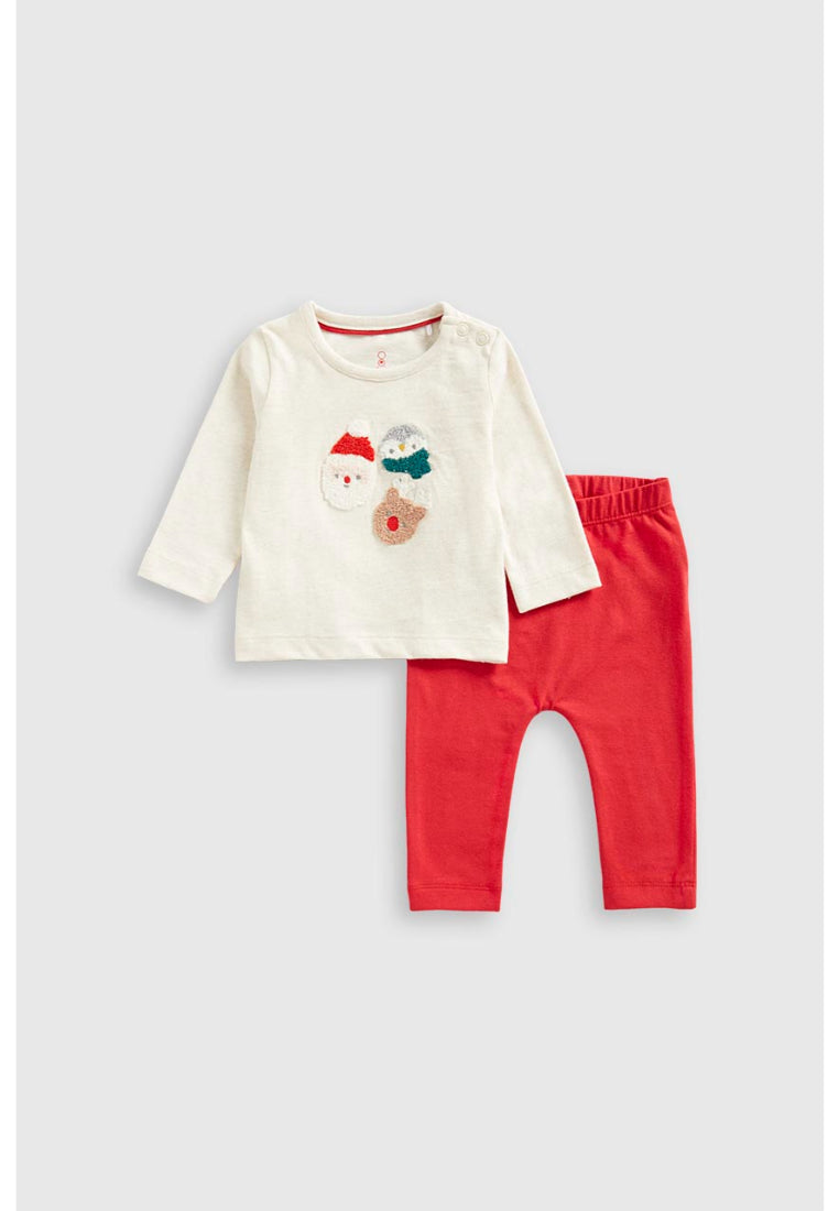 Festive T-Shirt and Trousers Set