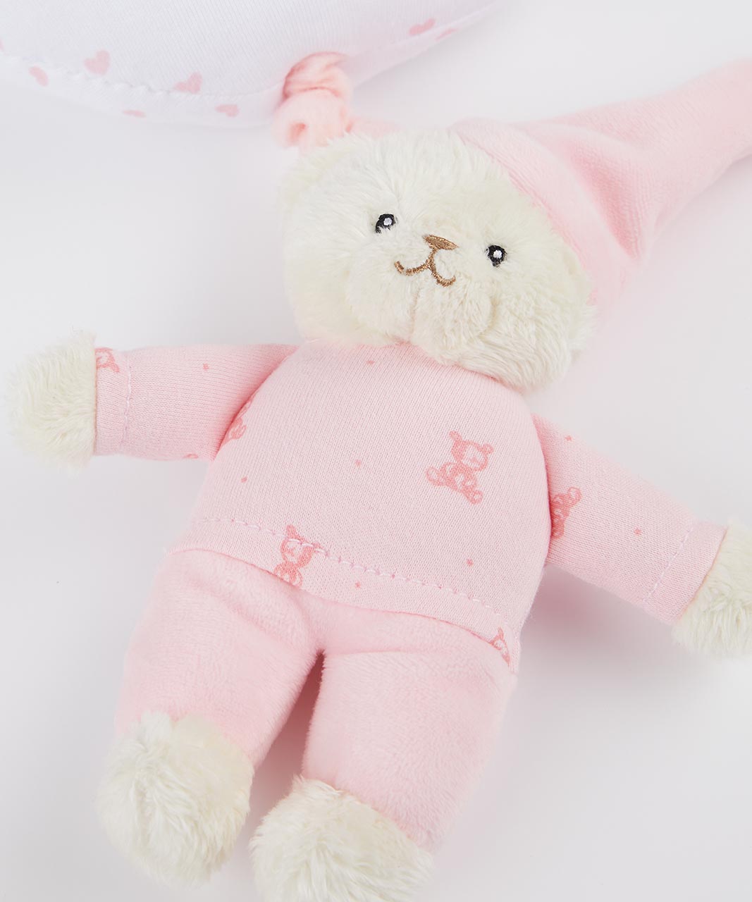 Mothercare Pink Bedtime Bear Musical Toy