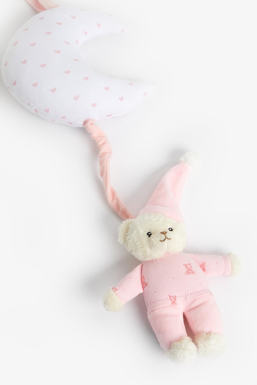 Mothercare Pink Bedtime Bear Musical Toy