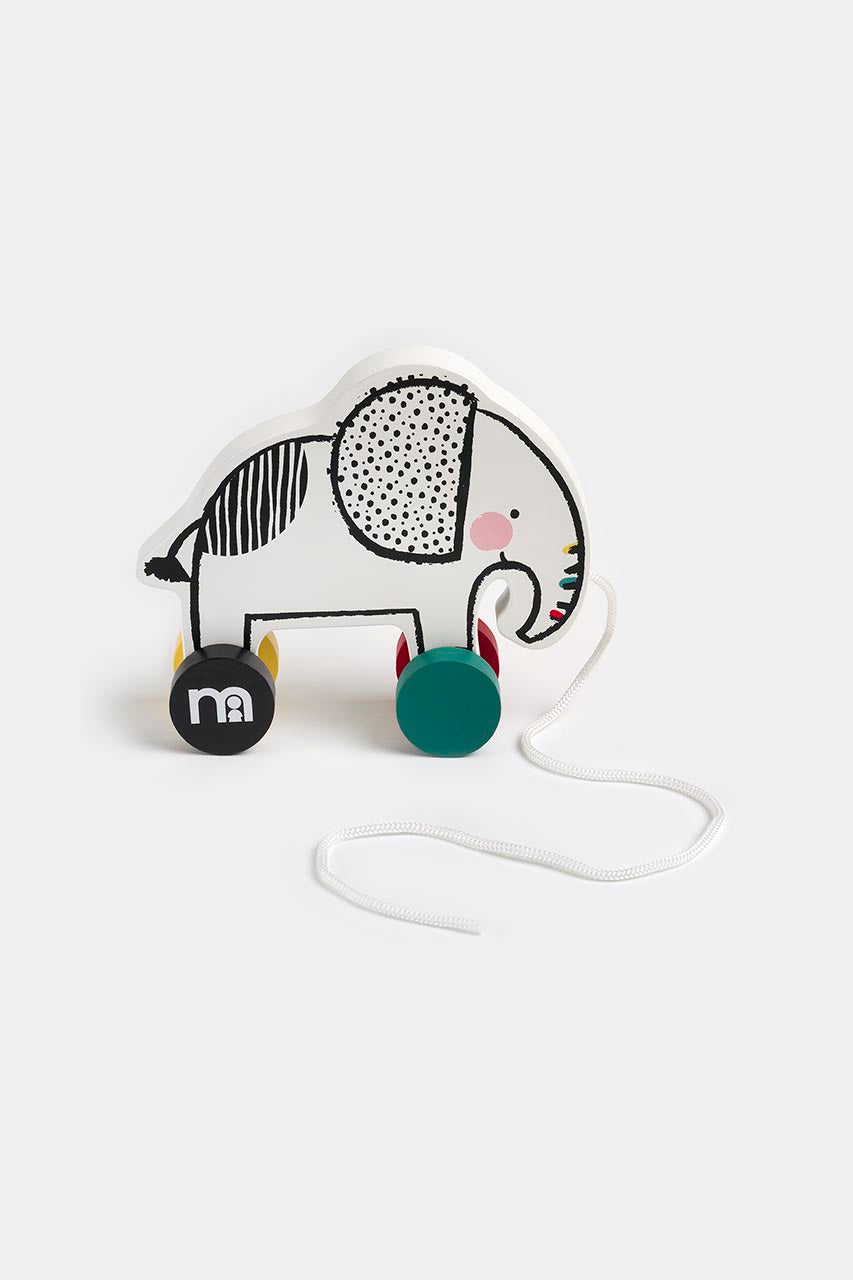 Mothercare Wooden Pull-Along Elephant Toy