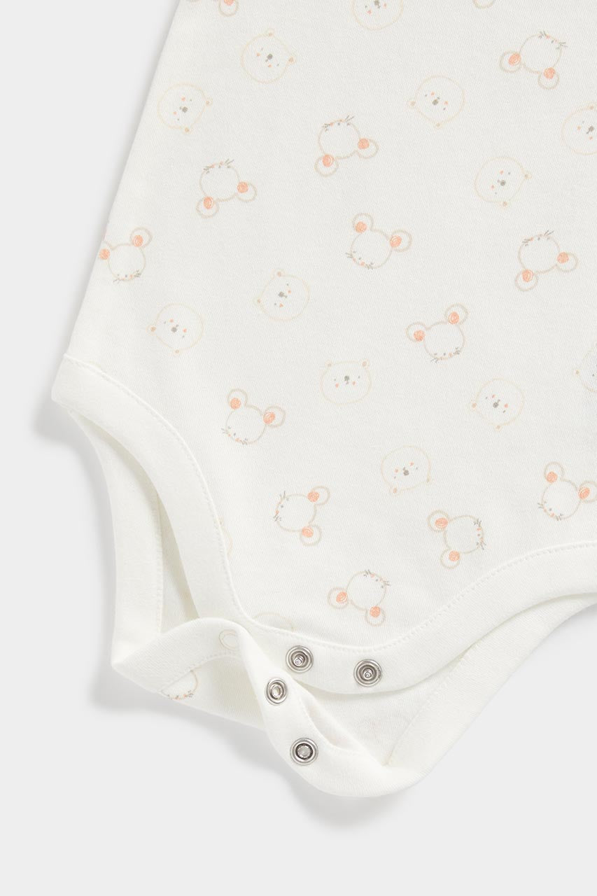 My First Bear and Mouse Bodysuits - 2 Pack