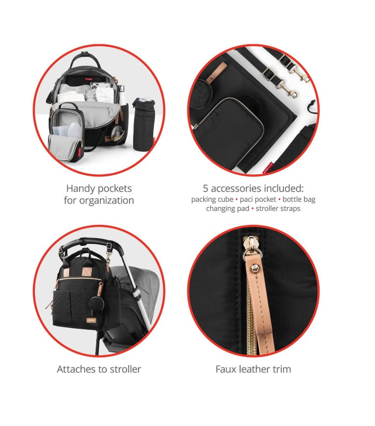 Skip Hop Suite by Skip Hop 6-in-1 Diaper Backpack Set