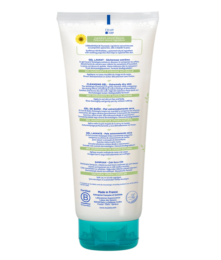 Mustela Stelatopia Cleansing Gel 200ml