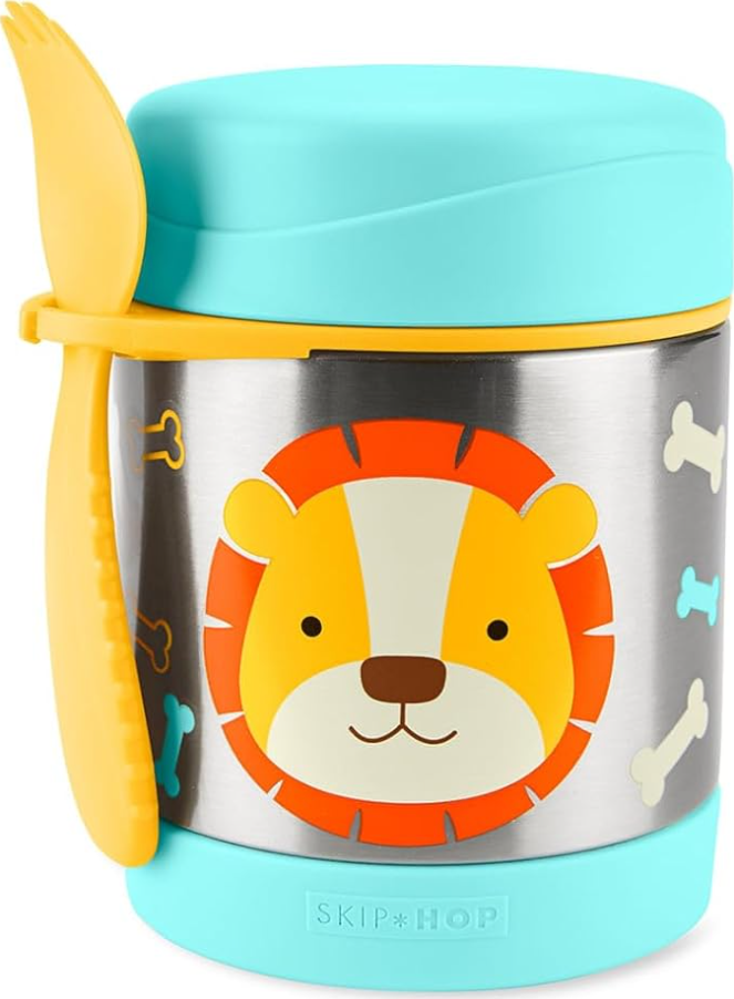 Skip Hop Zoo Insulated Little Kid Food Jar