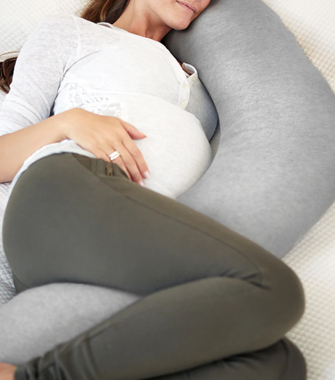 Mamas and Papas Pregnant and Nursing Pillow – Grey Marble