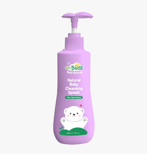 Tiny Buds Natural Baby Cleansing Splash Bottle (350ml)