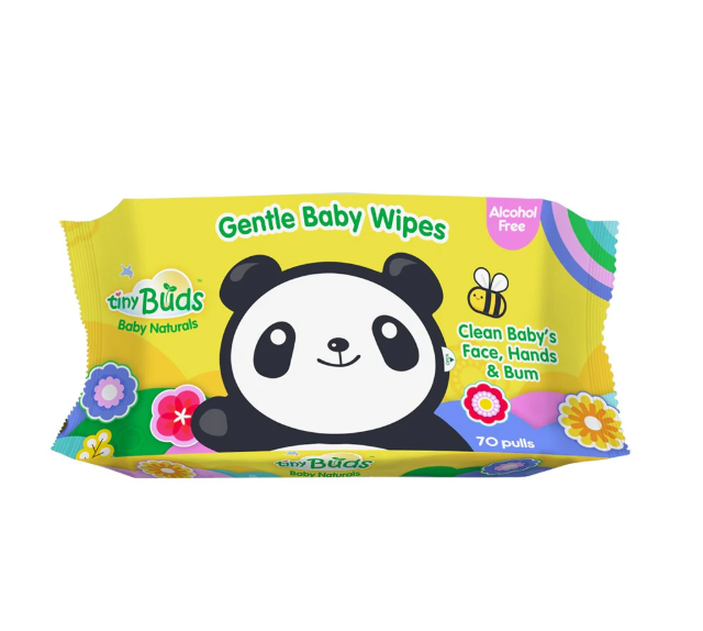 Tiny Buds Organic Baby Wipes (70 Pulls)