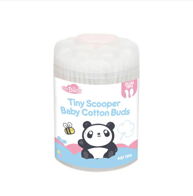 Tiny Buds Scoopers Baby Cotton Buds (400 Tips)