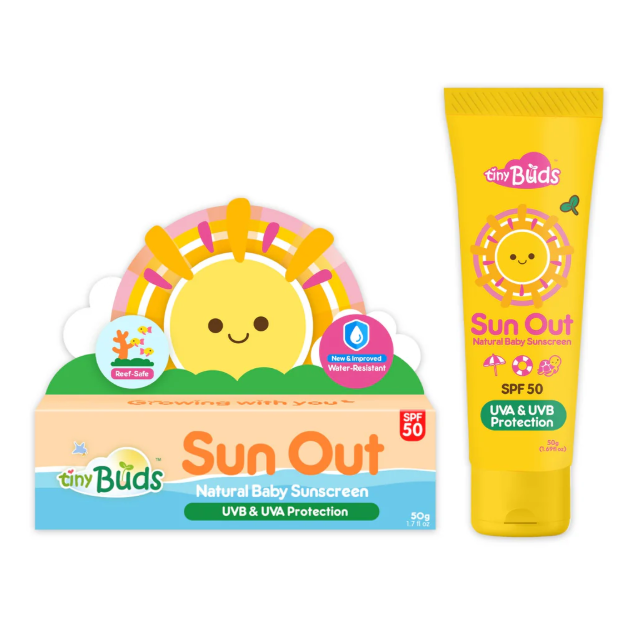 Tiny Buds Sun Out Natural Baby Sunscreen (50G)