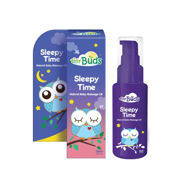 Tiny Buds Sleepy Time Natural Lavender Baby Oil (50ml)