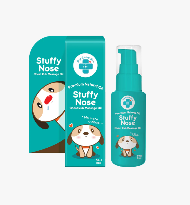 Tiny Remedies Stuffy Nose Chest Rub Oil (50ml)