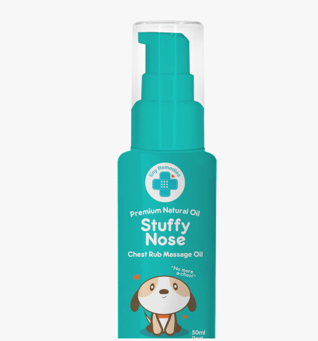 Tiny Remedies Stuffy Nose Chest Rub Oil (50ml)