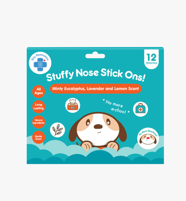 Tiny Remedies Stuffy Nose Stick Ons 12S