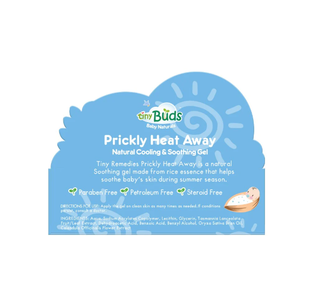 Tiny Remedies Prickly Heat Away Natural Cooling & Soothing Gel (20G)