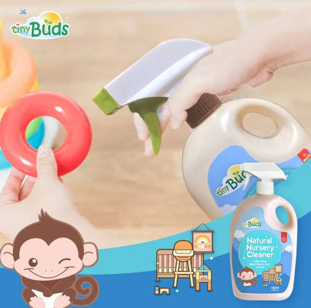 Tiny Buds Nursery Cleaner Bottle (600ML)