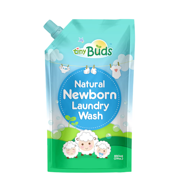 Tiny Buds Natural Newborn Laundry Wash Refill (850ML)