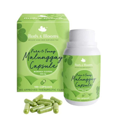 Buds & Blooms Pure & Young Malunggay Capsule (100S)