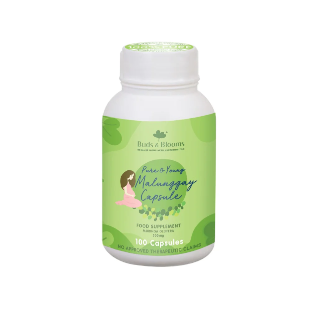 Buds & Blooms Pure & Young Malunggay Capsule (100S)