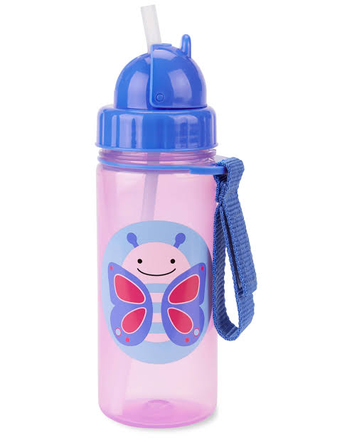 Skip Hop Zoo Straw Bottle - 13 oz