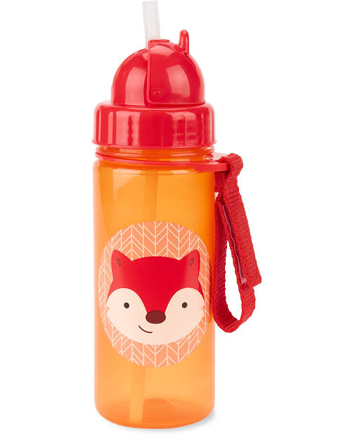 Skip Hop Zoo Straw Bottle - 13 oz