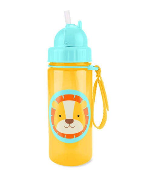 Skip Hop Zoo Straw Bottle - 13 oz